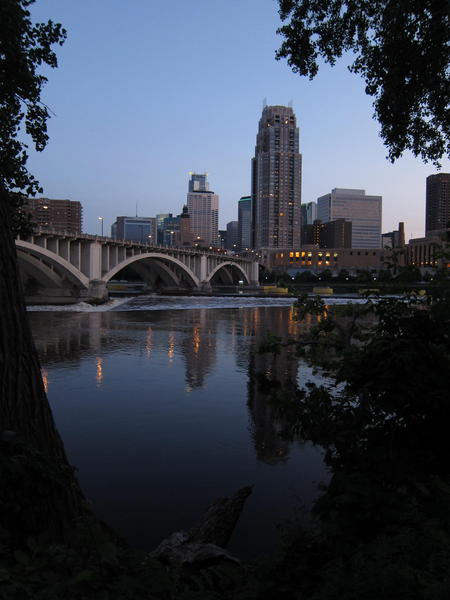 Central Ave Bridge & Skyline