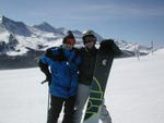 Steve and Brad on mountain