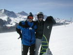 Steve and Brad on mountain