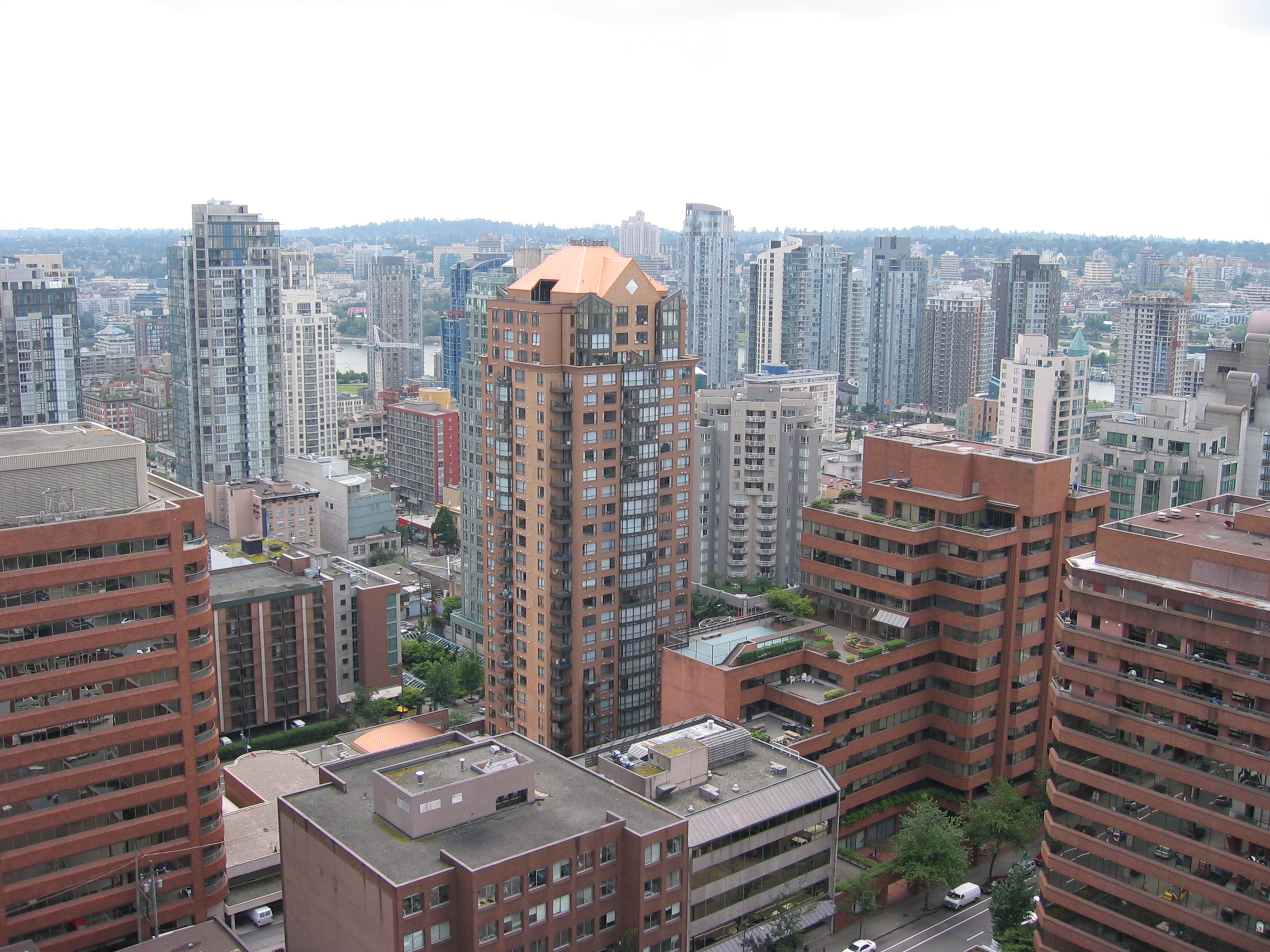 050609-1532 View from Vancouver, BC hotel