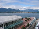 The dock where we boarded in Vancouver