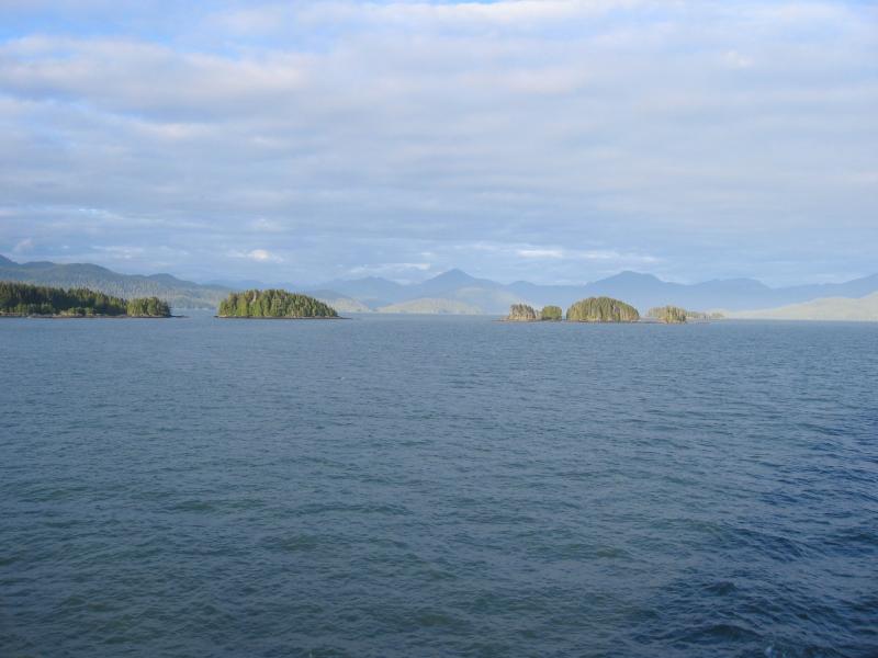 More shore...so that's what you can see from a boat!