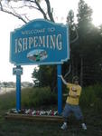 David by Ishpeming sign